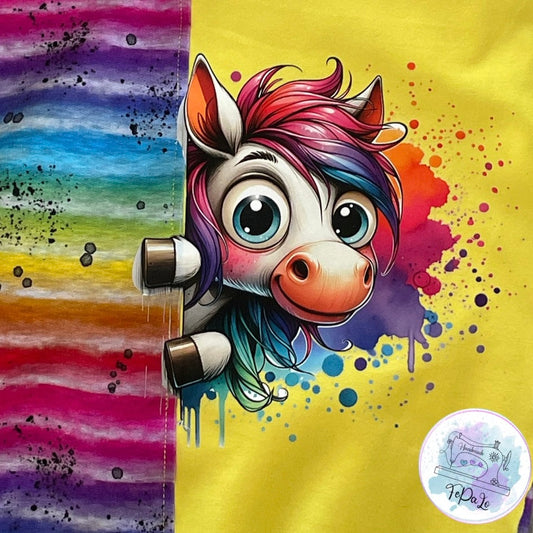 Bügelbild Guck Guck Pony #2 Fylou's Style