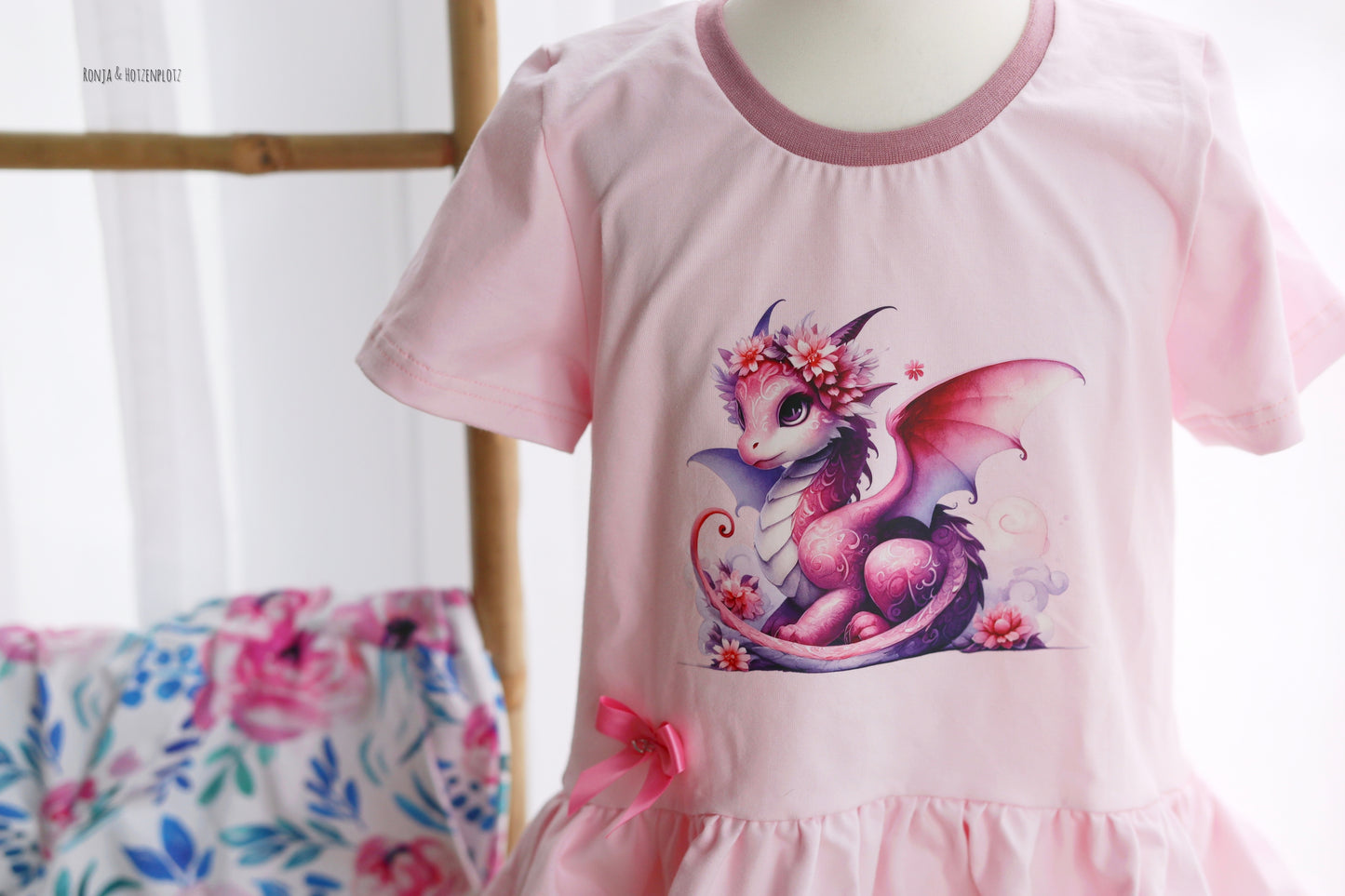 Bügelbild Elementar Drache #32