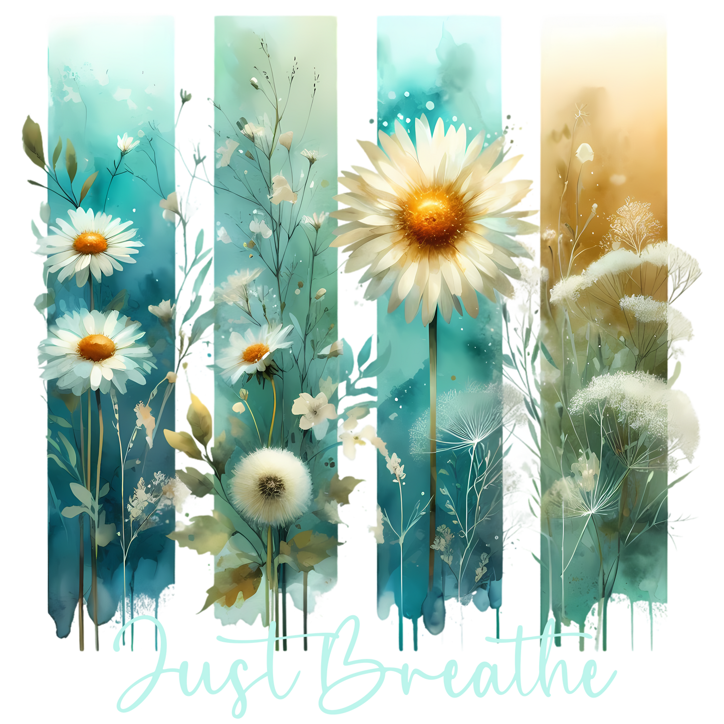 Bügelbild Just Breathe Fylou's Style