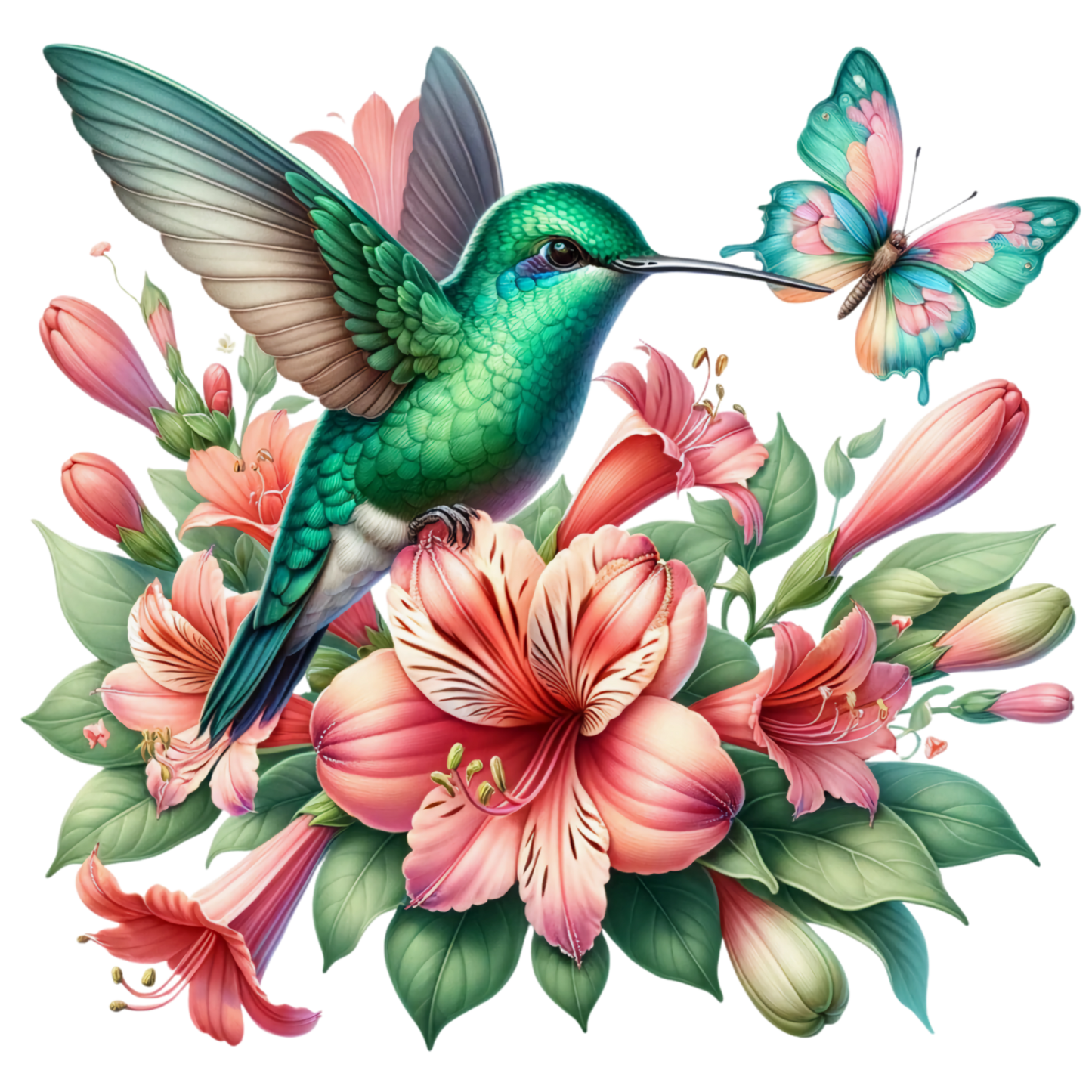 Bügelbild Kolibri #2