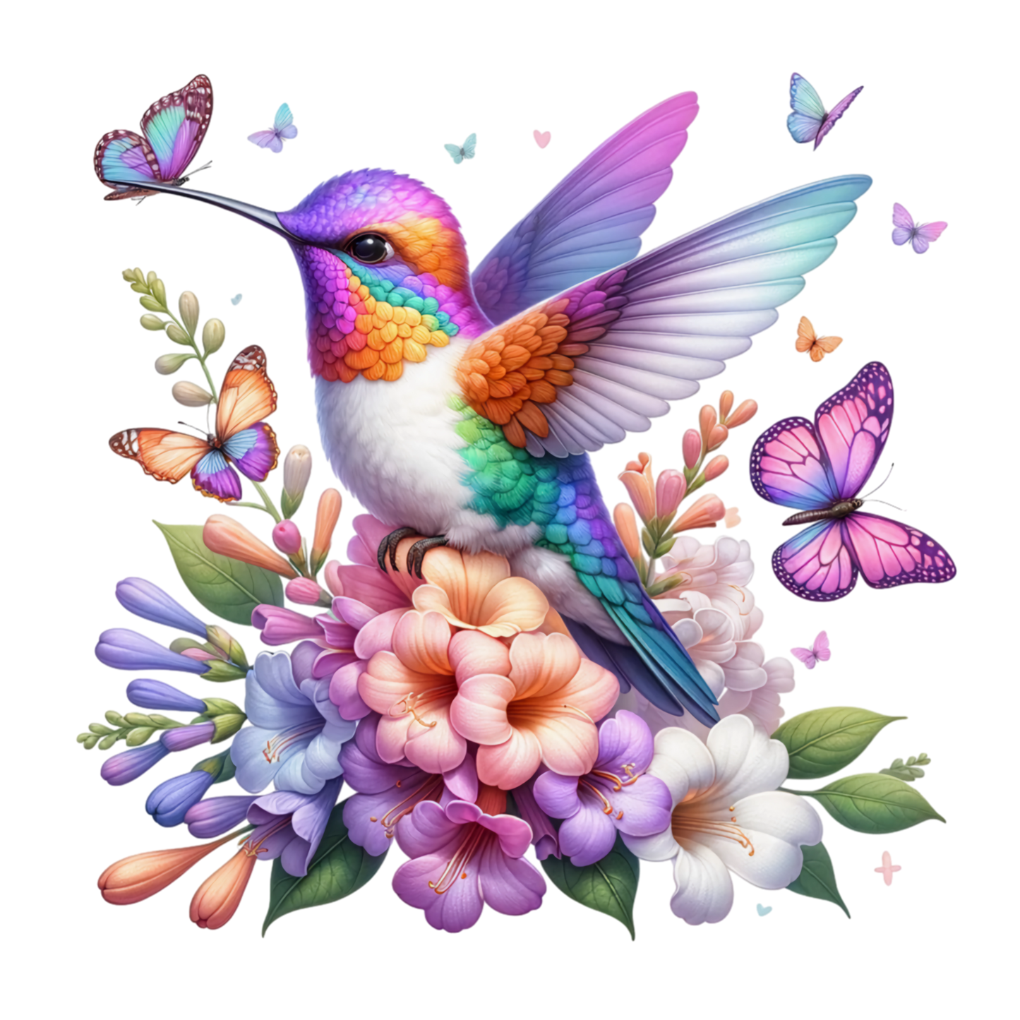 Bügelbild Kolibri #5