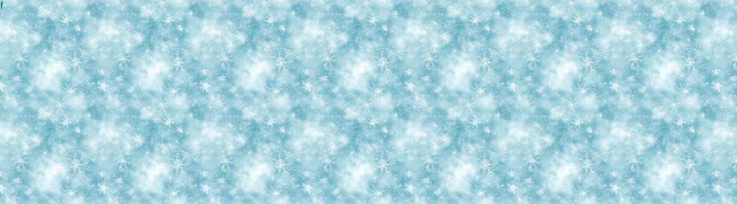 Eisflocken Detailansicht Eisflocken Eisblau Muster