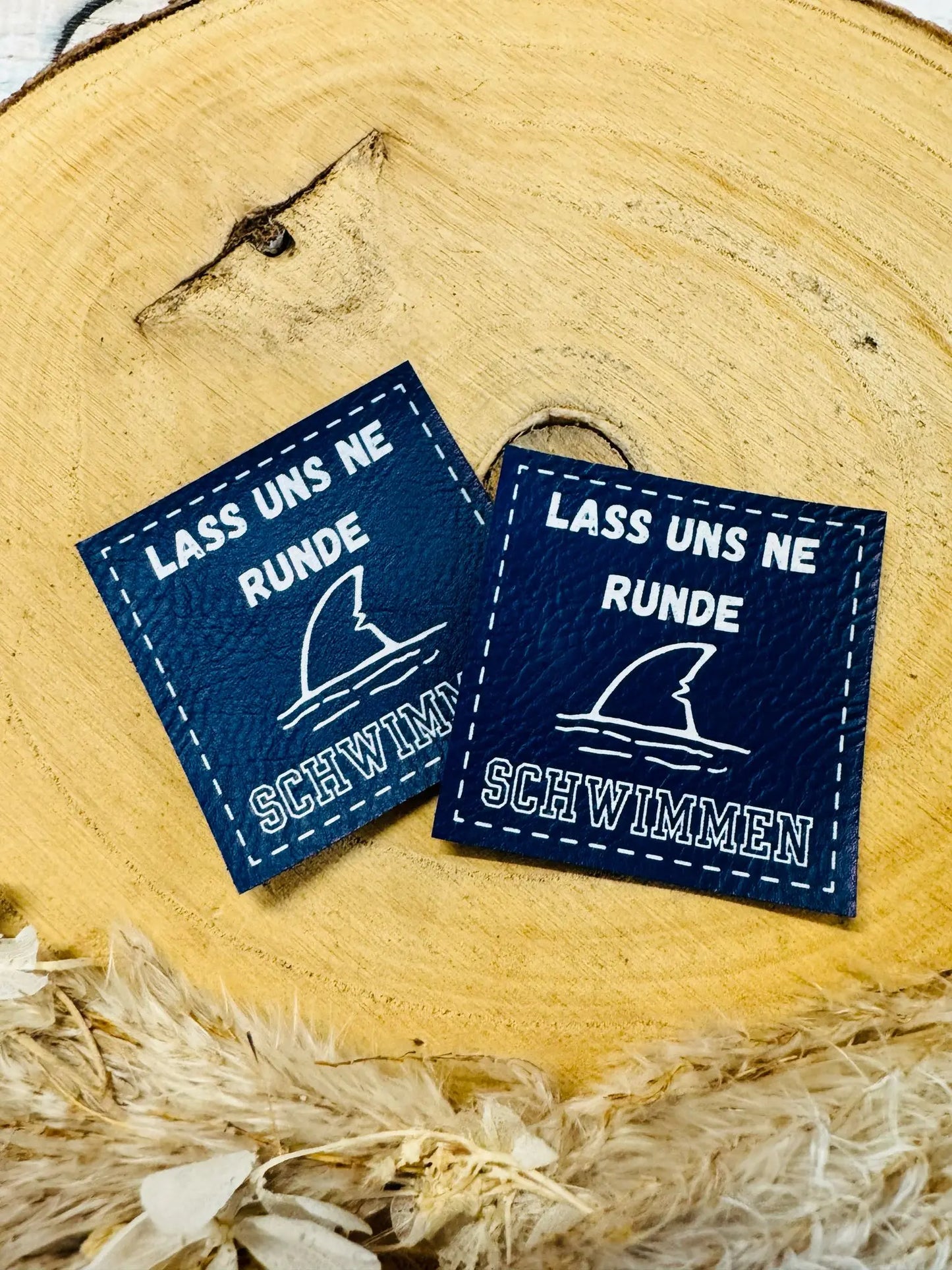 Kunstleder Label Schlange Fylou's Style