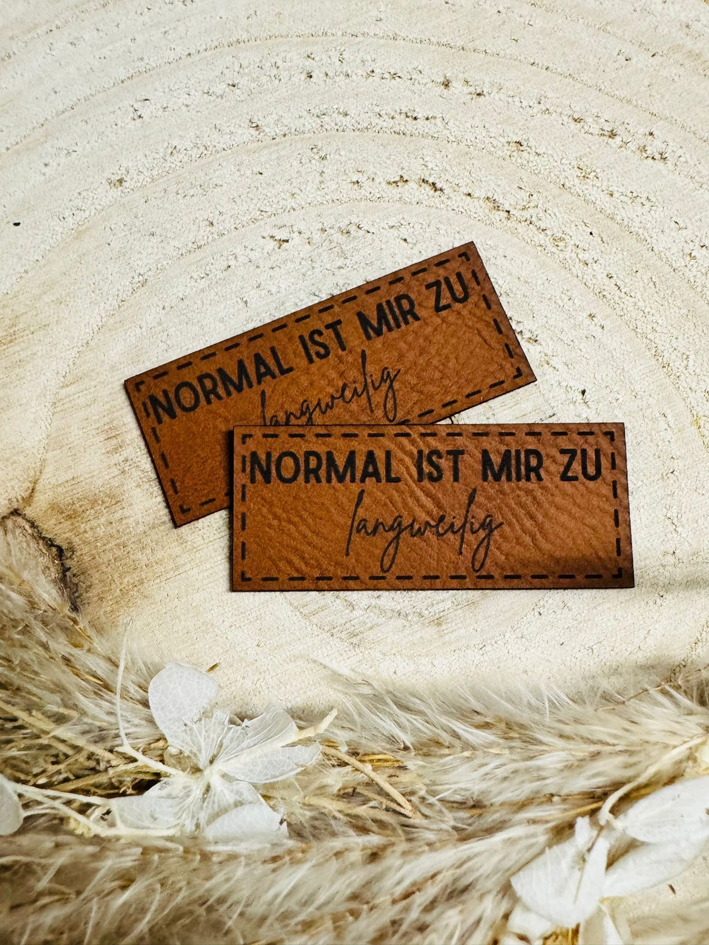 Kunstleder Label Normal ist mir zu langweilig Fylou's Style