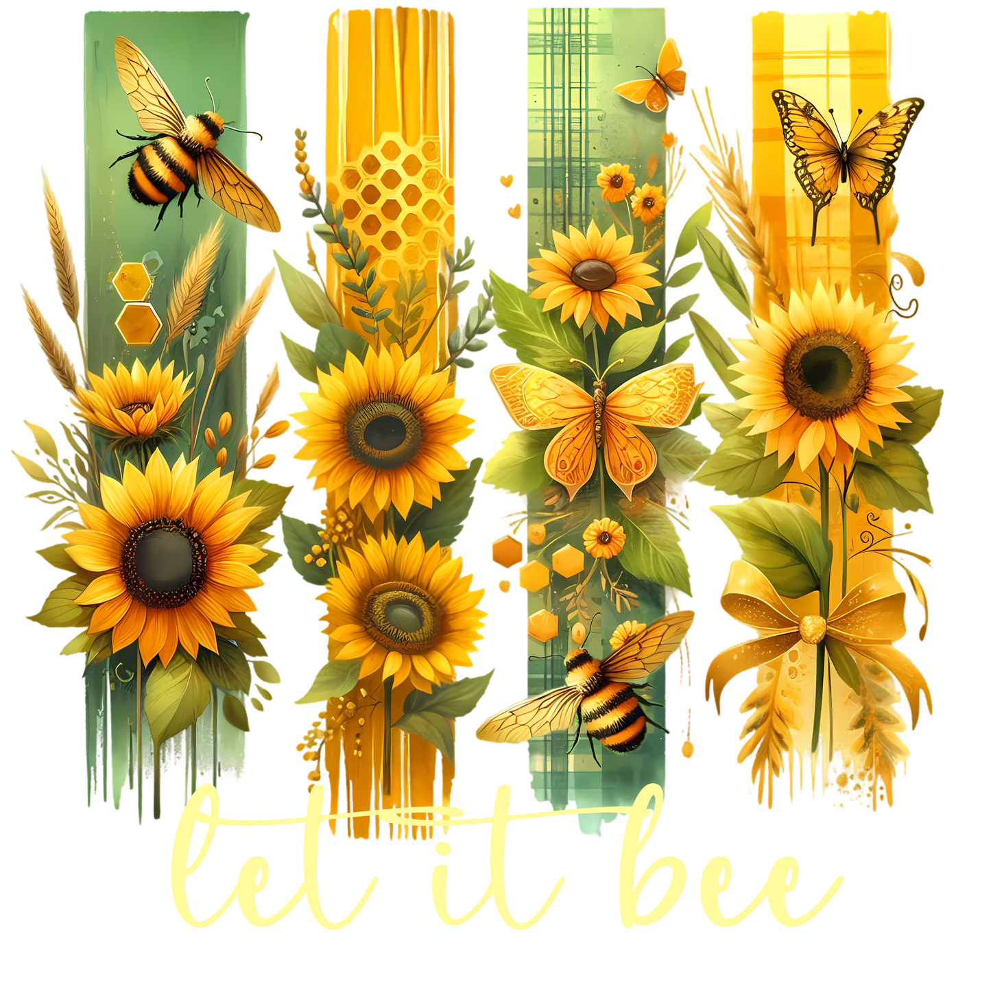 Bügelbild Let it Bee Fylou's Style