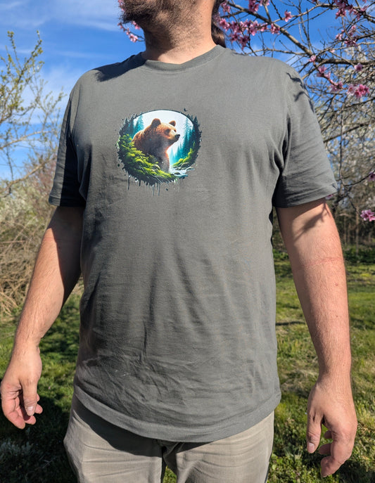 Bügelbild Regenwald Bär #2 Fylou's Style