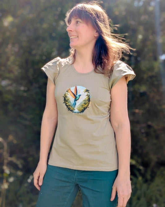 Bügelbild Regenwald Kolibri #1 Fylou's Style