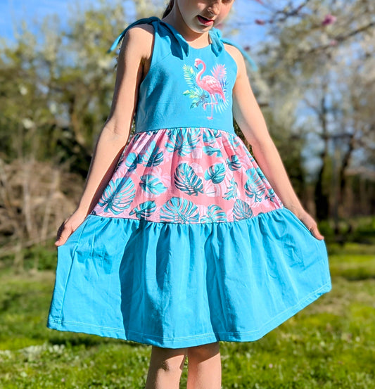 Bügelbild Watercolor Pink Sommer #03 Fylou's Style