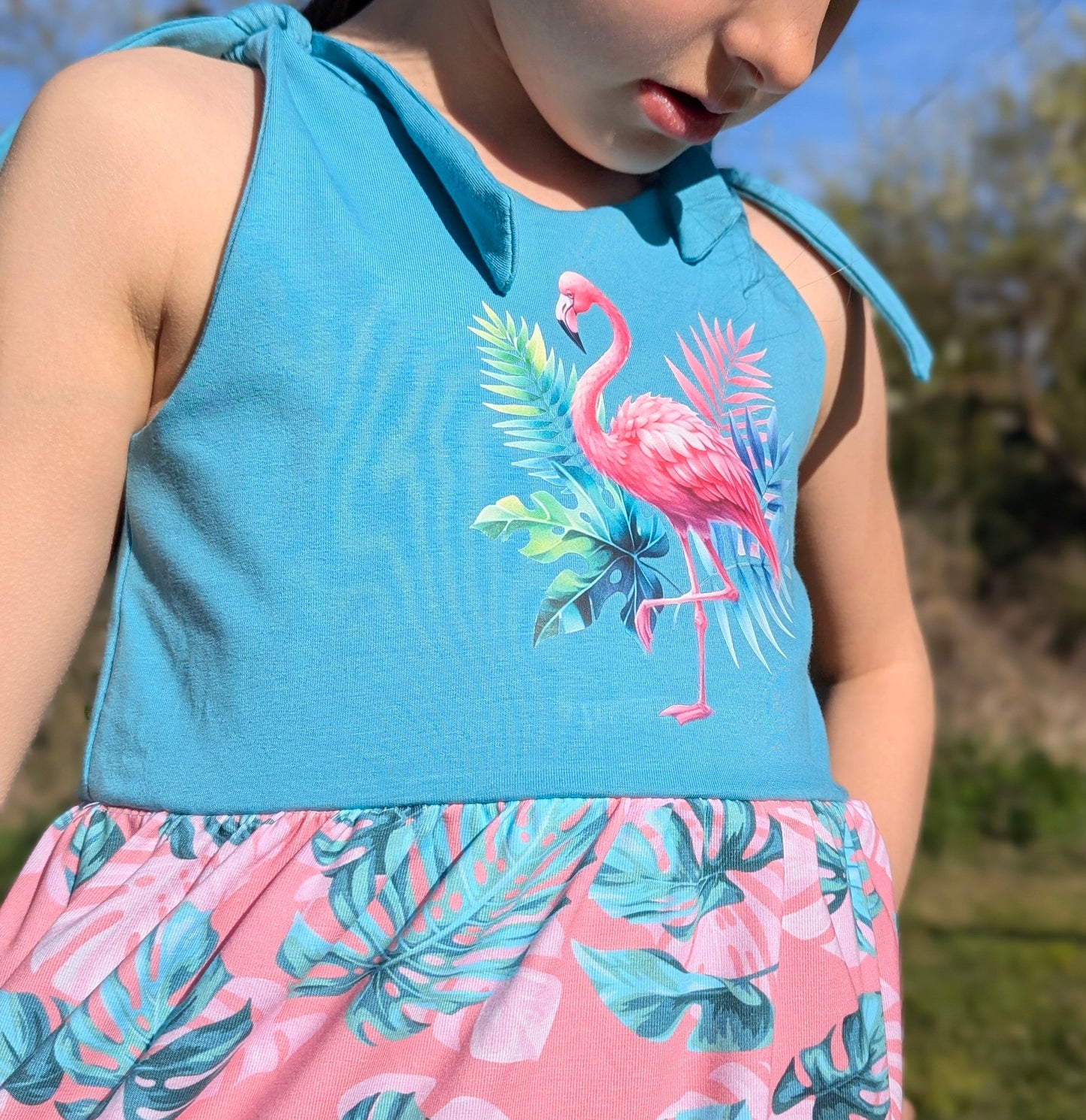 Bügelbild Watercolor Pink Sommer #03 Fylou's Style