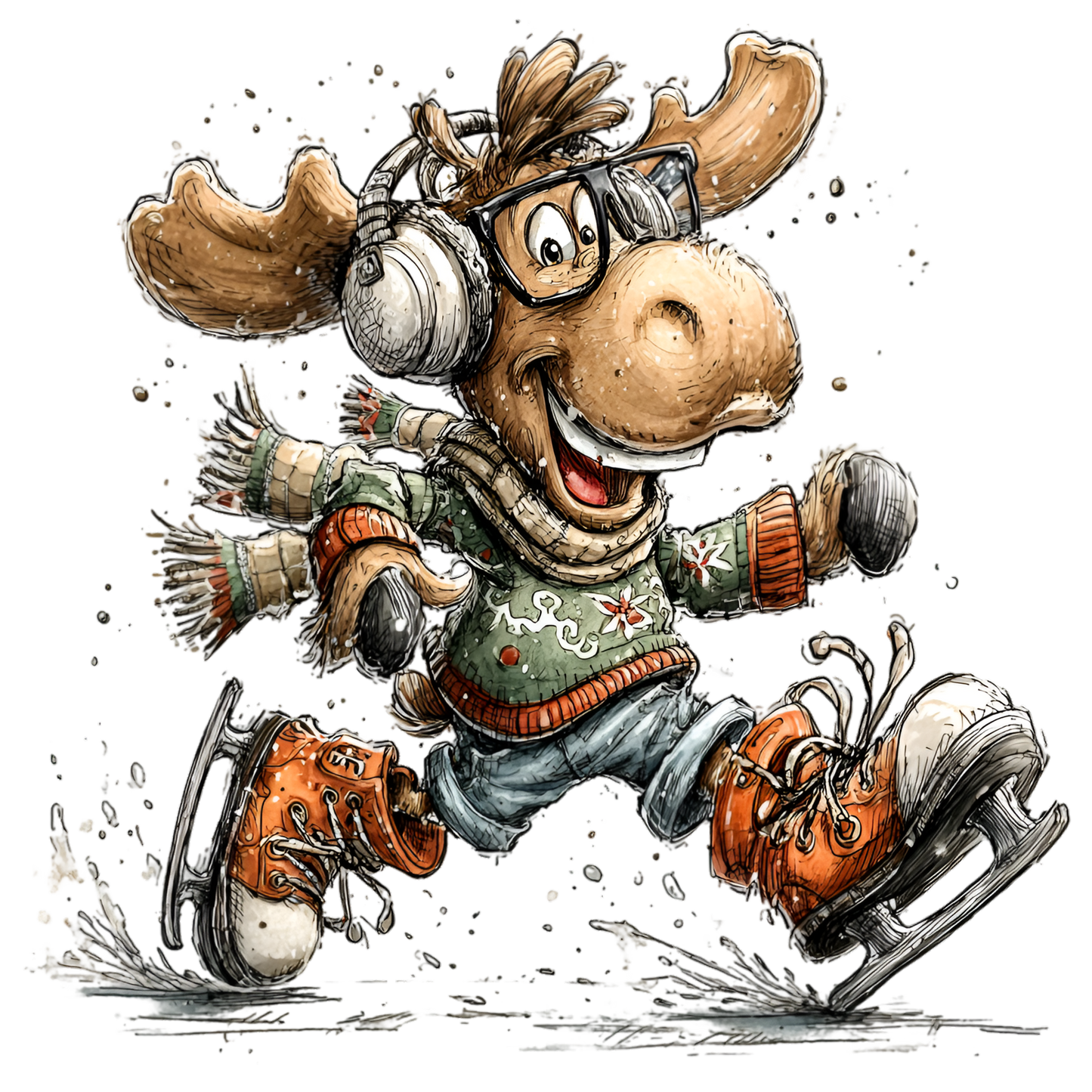 Iron-on Image Magical Animals Eagle