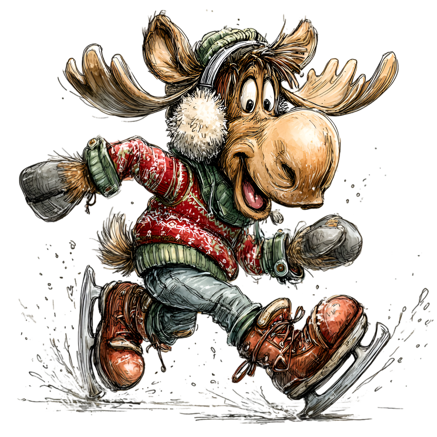 Iron-on Image Magical Animals Eagle