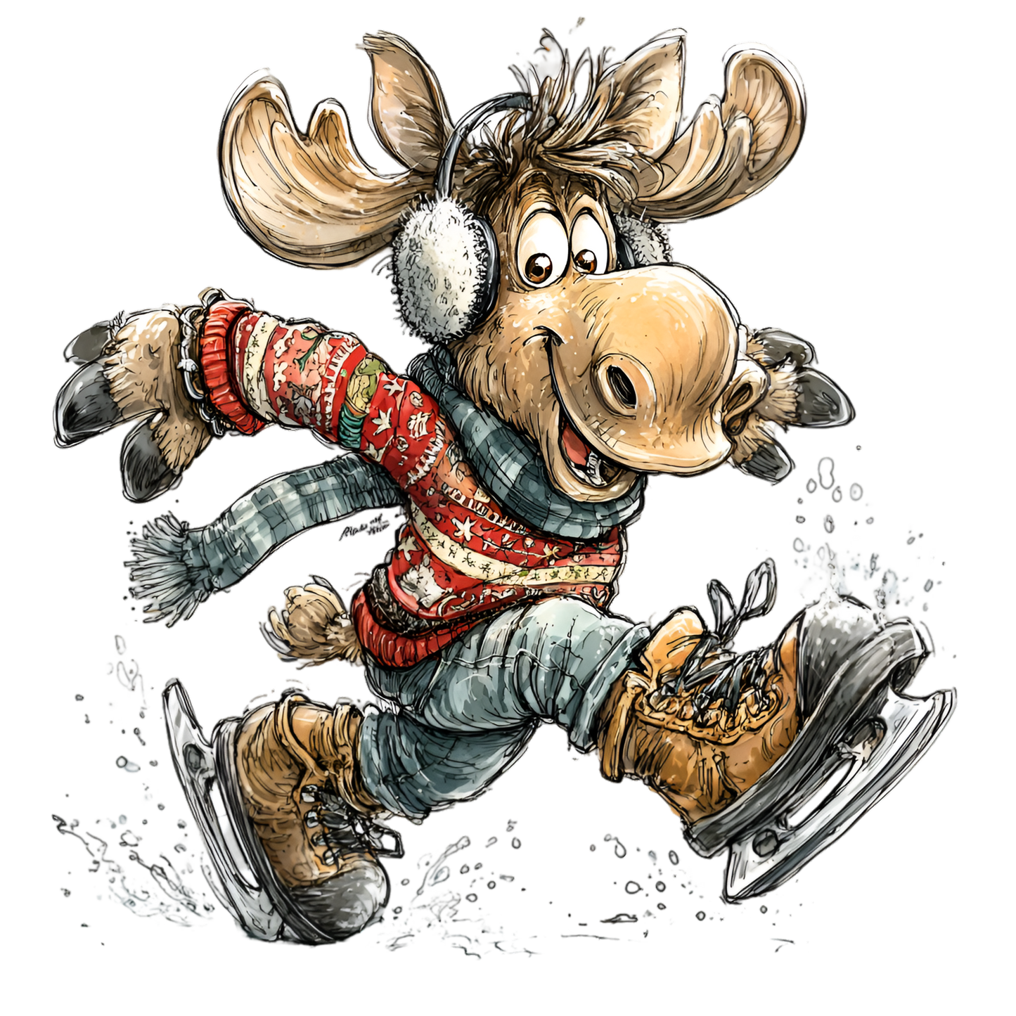 Iron-on Image Magical Animals Eagle