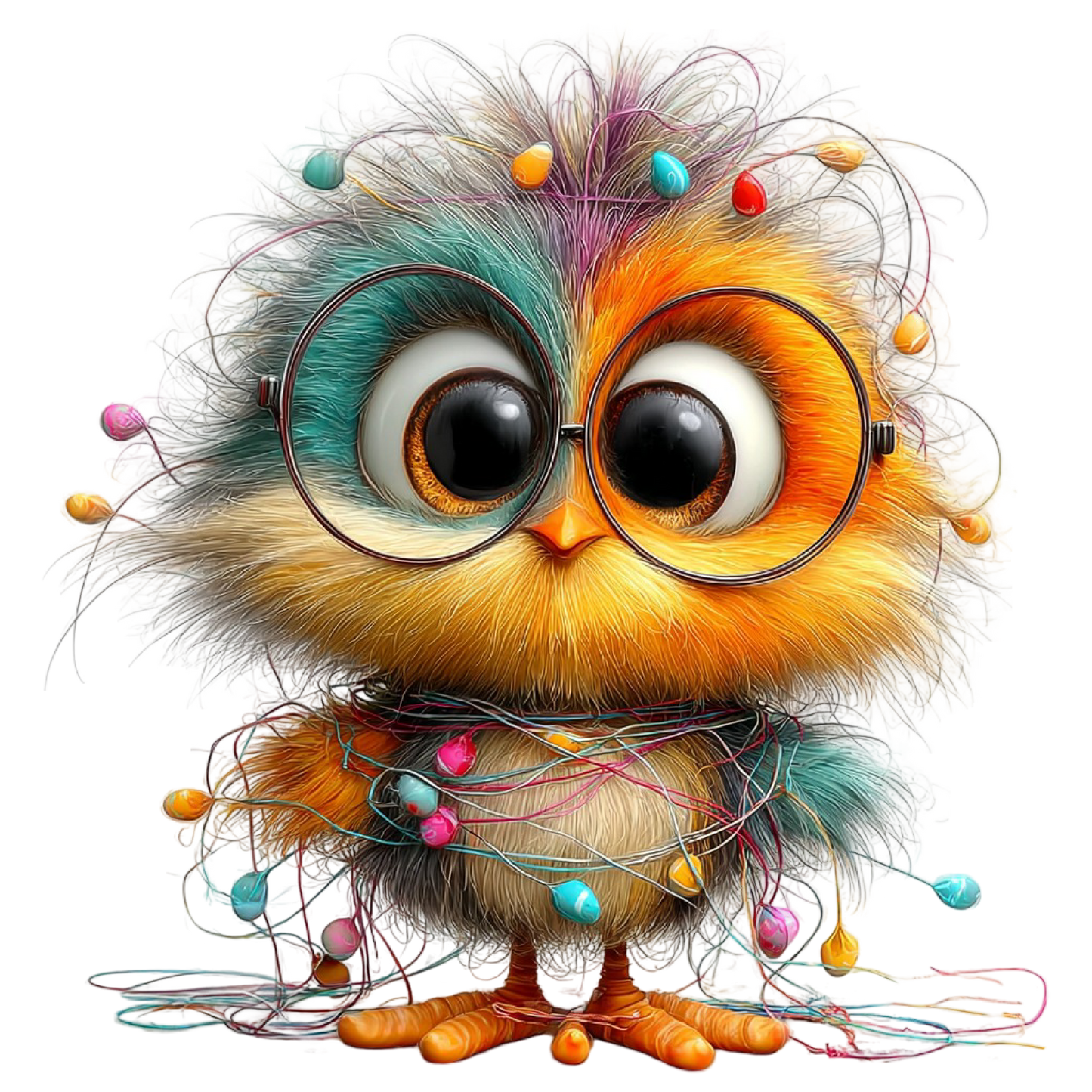 Bügelbild Lustiges Oster Küken #1