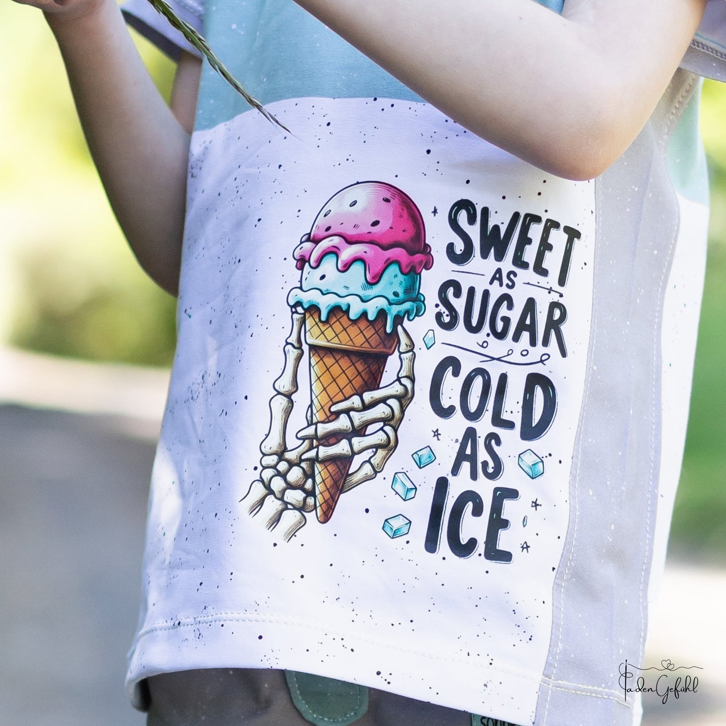 Bügelbild Sweet As Sugar Cold As Ice Fylou's Style