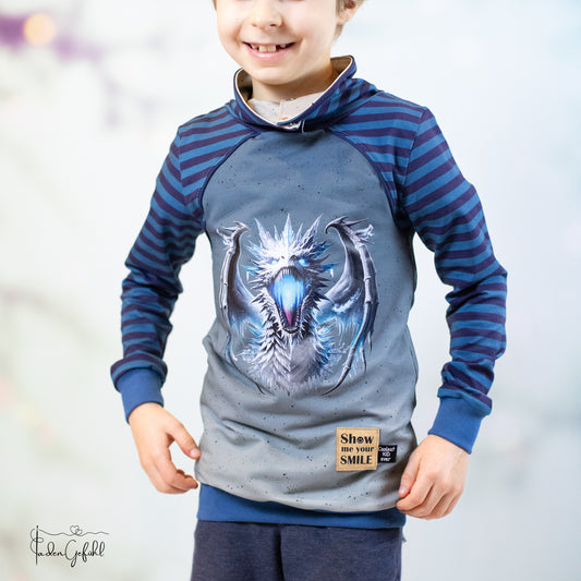 Bügelbild Eisdrache #5