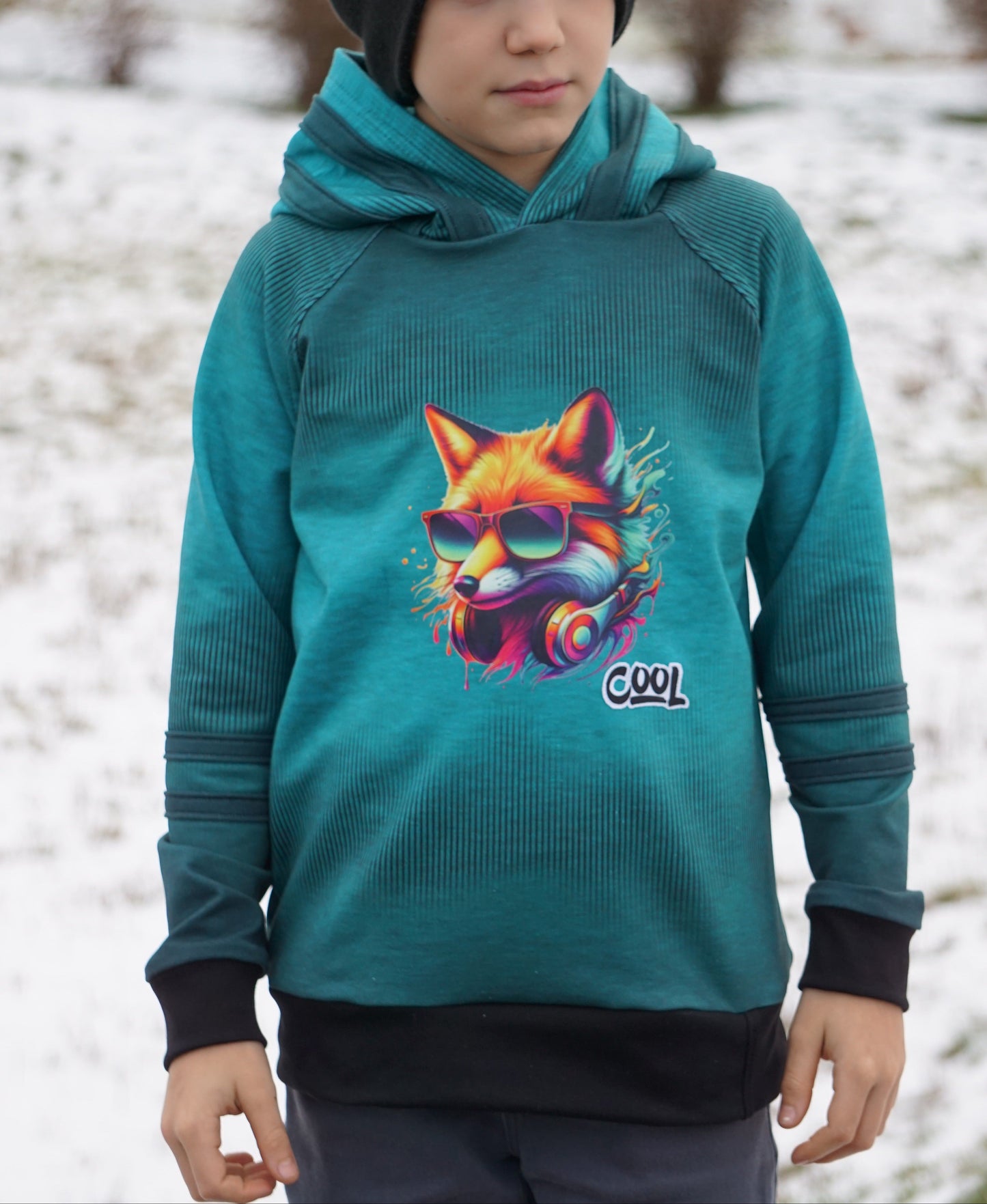 Bügelbild Musik Fuchs #2 Fylou's Style