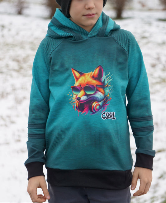 Bügelbild Musik Fuchs #2 Fylou's Style