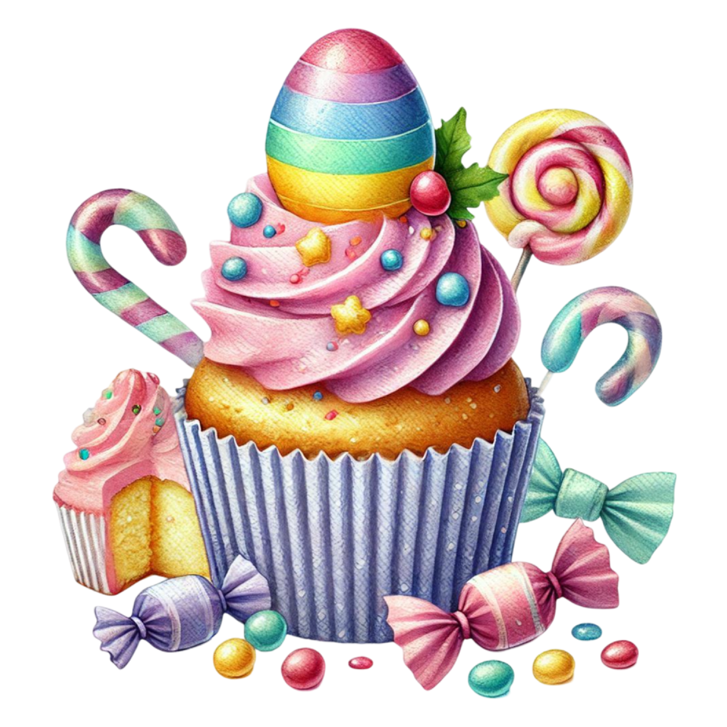 Bügelbild Oster Cupcake Fylou's Style