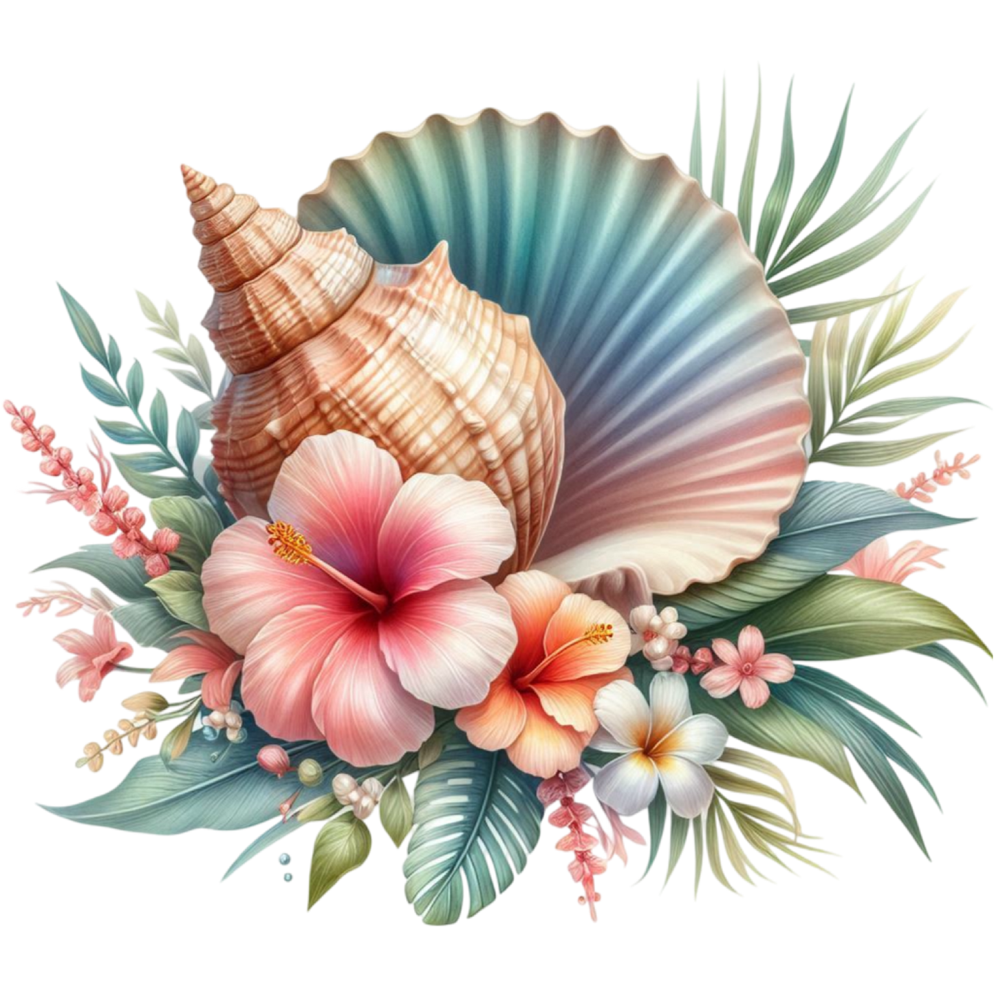 Bügelbild Hawaii Sommer #17 Fylou's Style