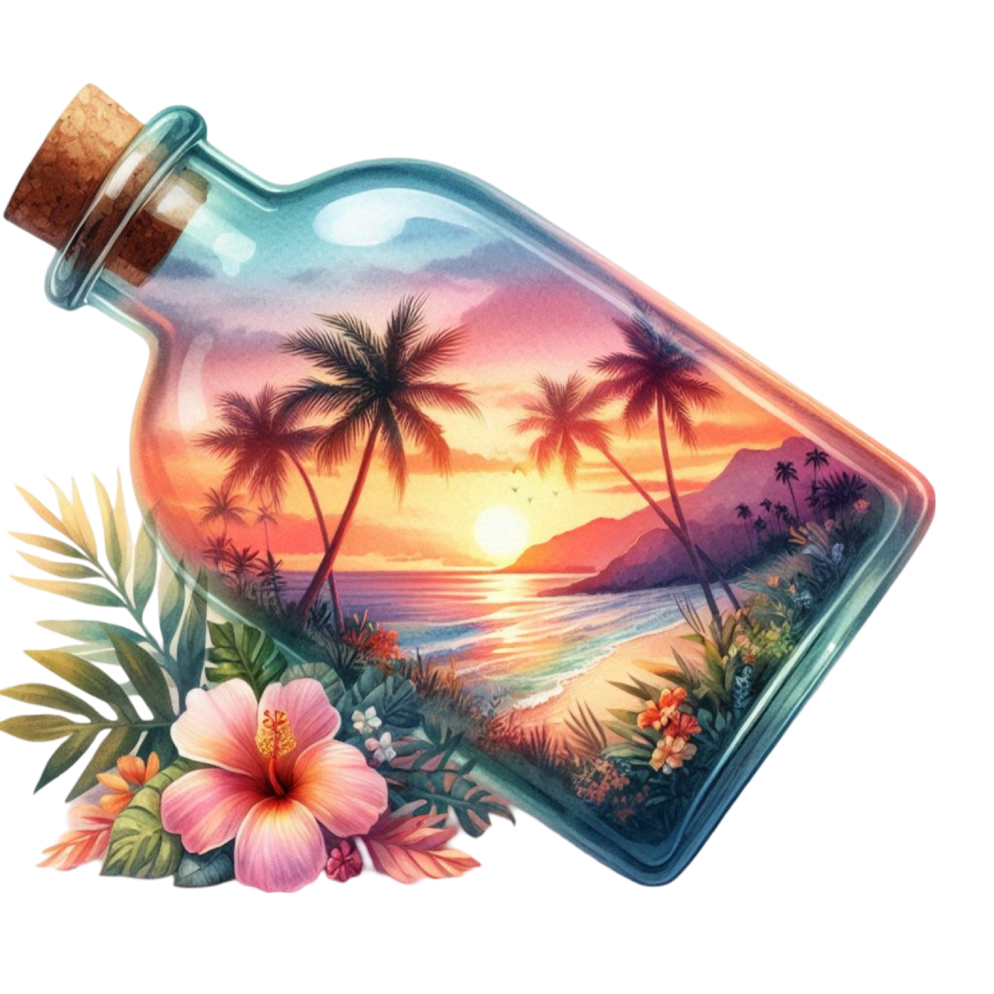 Bügelbild Hawaii Sommer #22 Fylou's Style