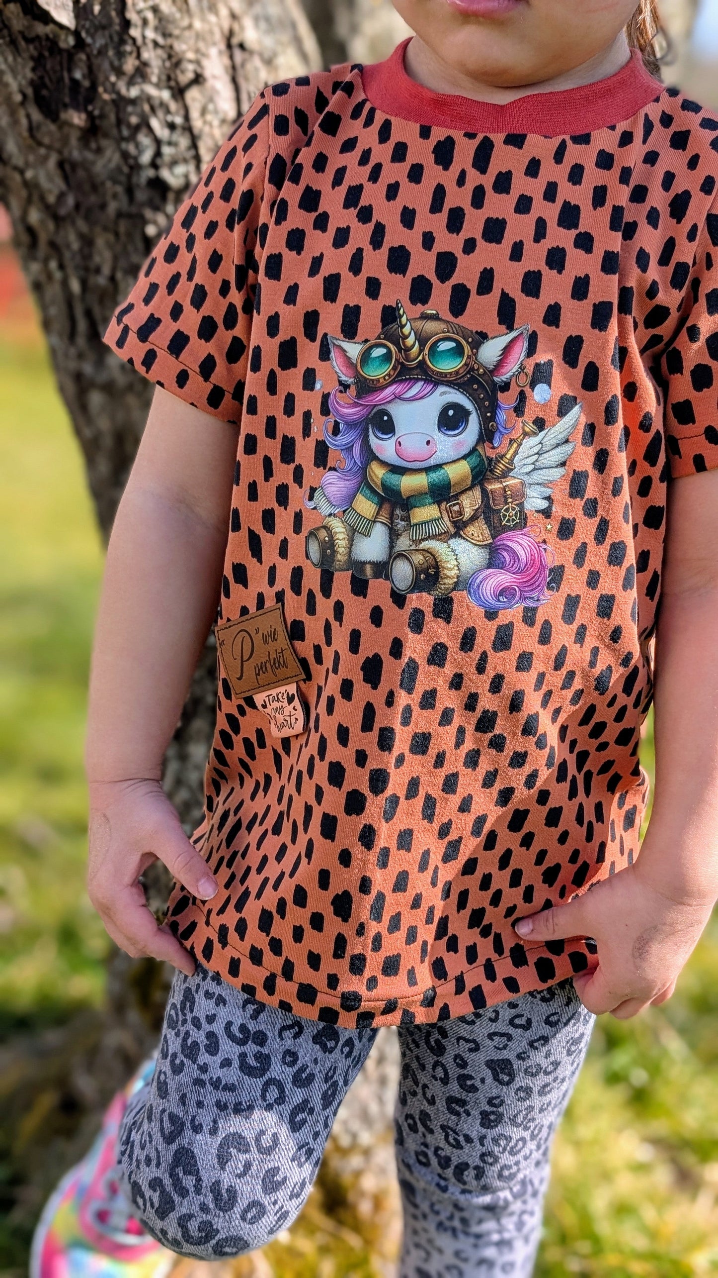 Bügelbild Steampunk Einhorn #9 Fylou's Style