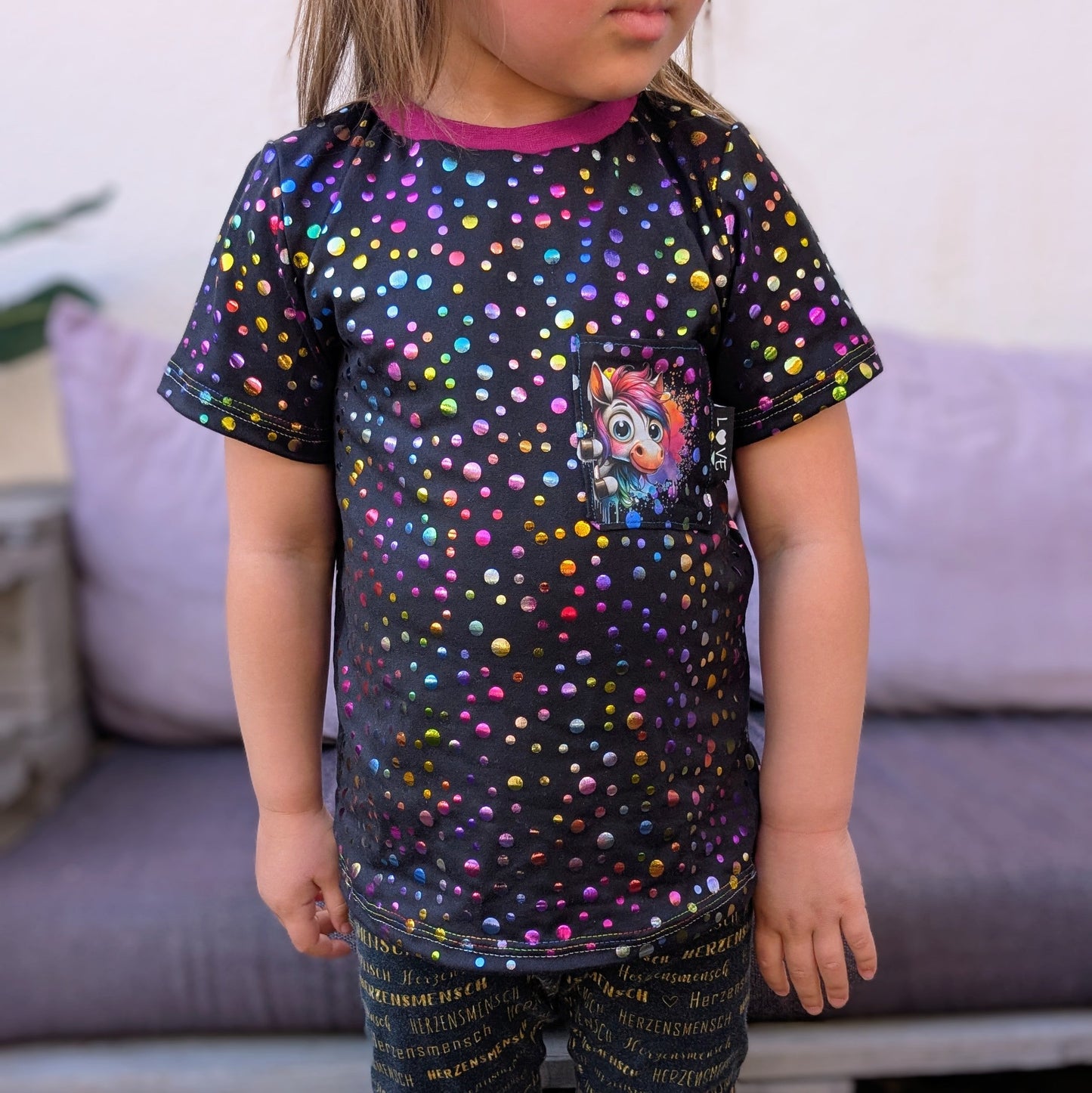 Bügelbild Guck Guck Pony #2 Fylou's Style