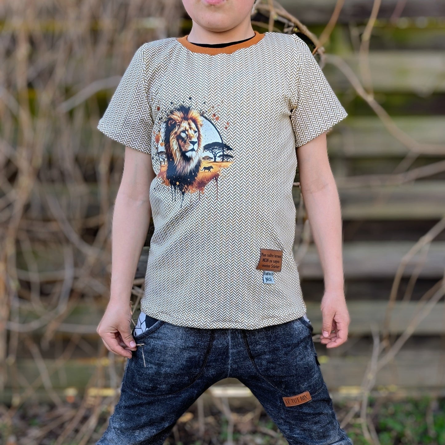 Bügelbild Savanne Löwe #4 Fylou's Style
