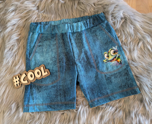 Bügelbild Guck Guck Krokodil Fylou's Style