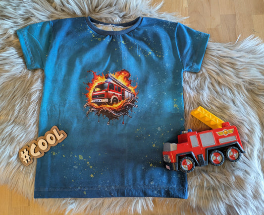 Bügelbild Splash Feuerwehr #1 Fylou's Style