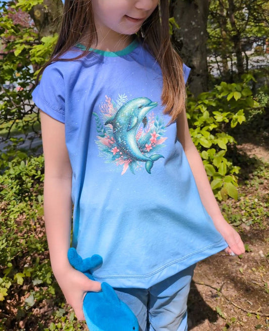 Bügelbild Glitzer Delfin #8 Fylou's Style