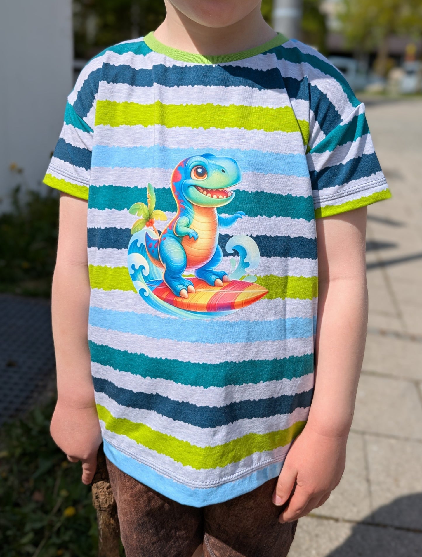 Bügelbild Dinos machen Urlaub #16 Fylou's Style