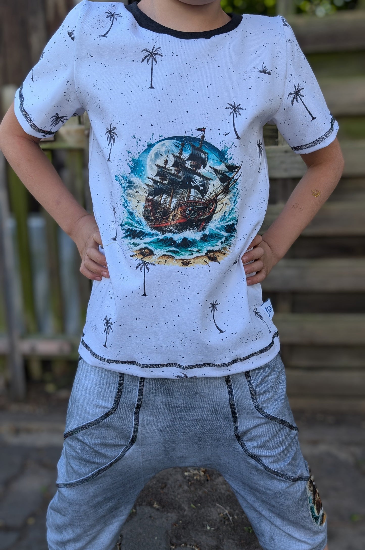 Bügelbild Piratenschiff #11 Fylou's Style