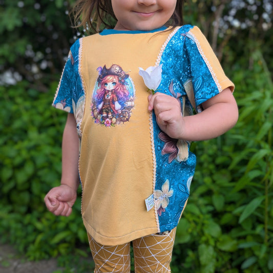 Bügelbild Steampunk Piraten Mädchen #2 Fylou's Style