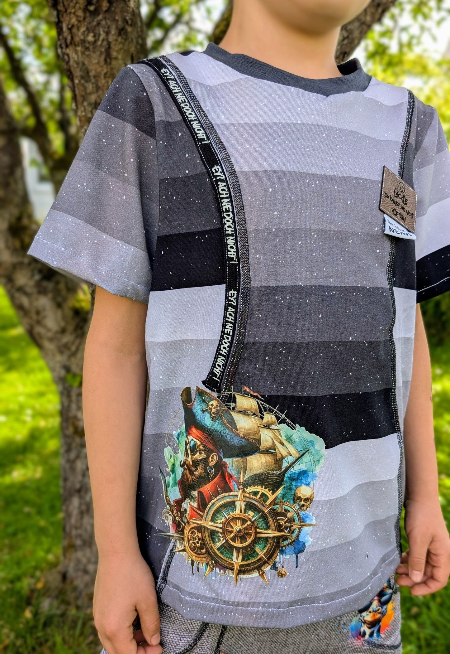 Bügelbild Steampunk Pirat #1 Fylou's Style