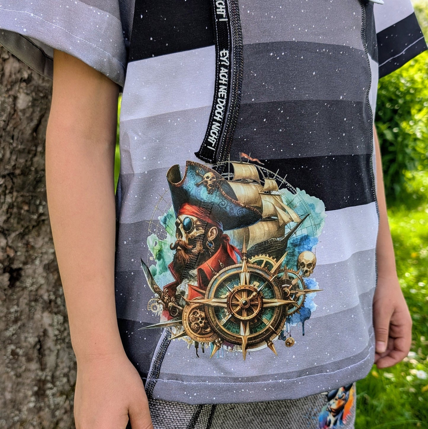 Bügelbild Steampunk Pirat #1 Fylou's Style