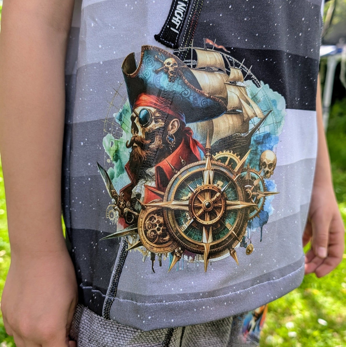 Bügelbild Steampunk Pirat #1 Fylou's Style