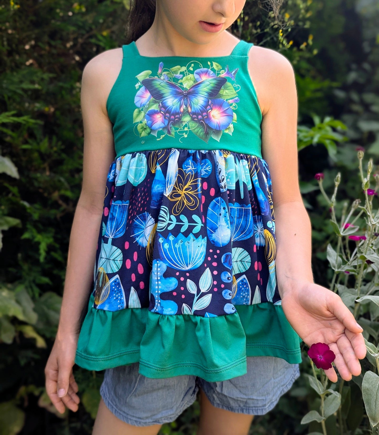 Bügelbild Sommer Schmetterling #20 Fylou's Style