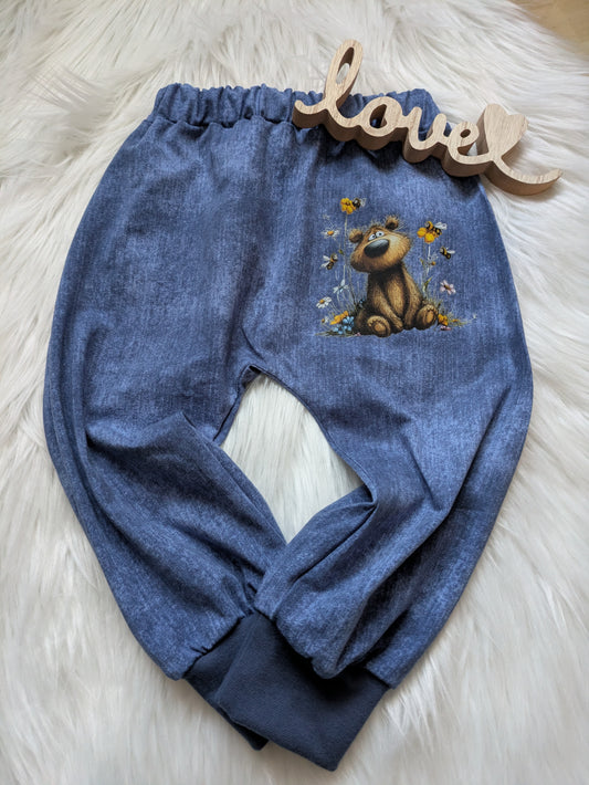 Bügelbild Bär und Biene #11