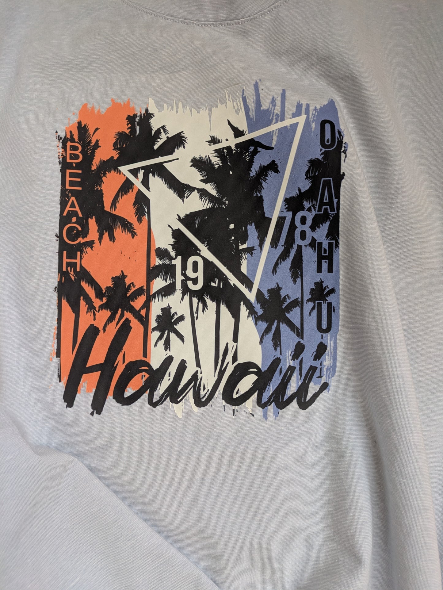 Bügelbild Hawaii Beach