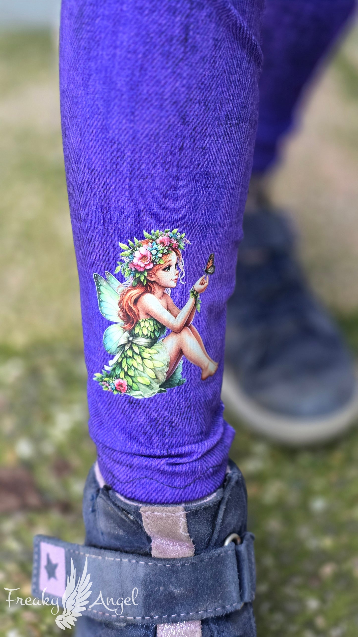 Bügelbild bezaubernde Frühlings Fee #5