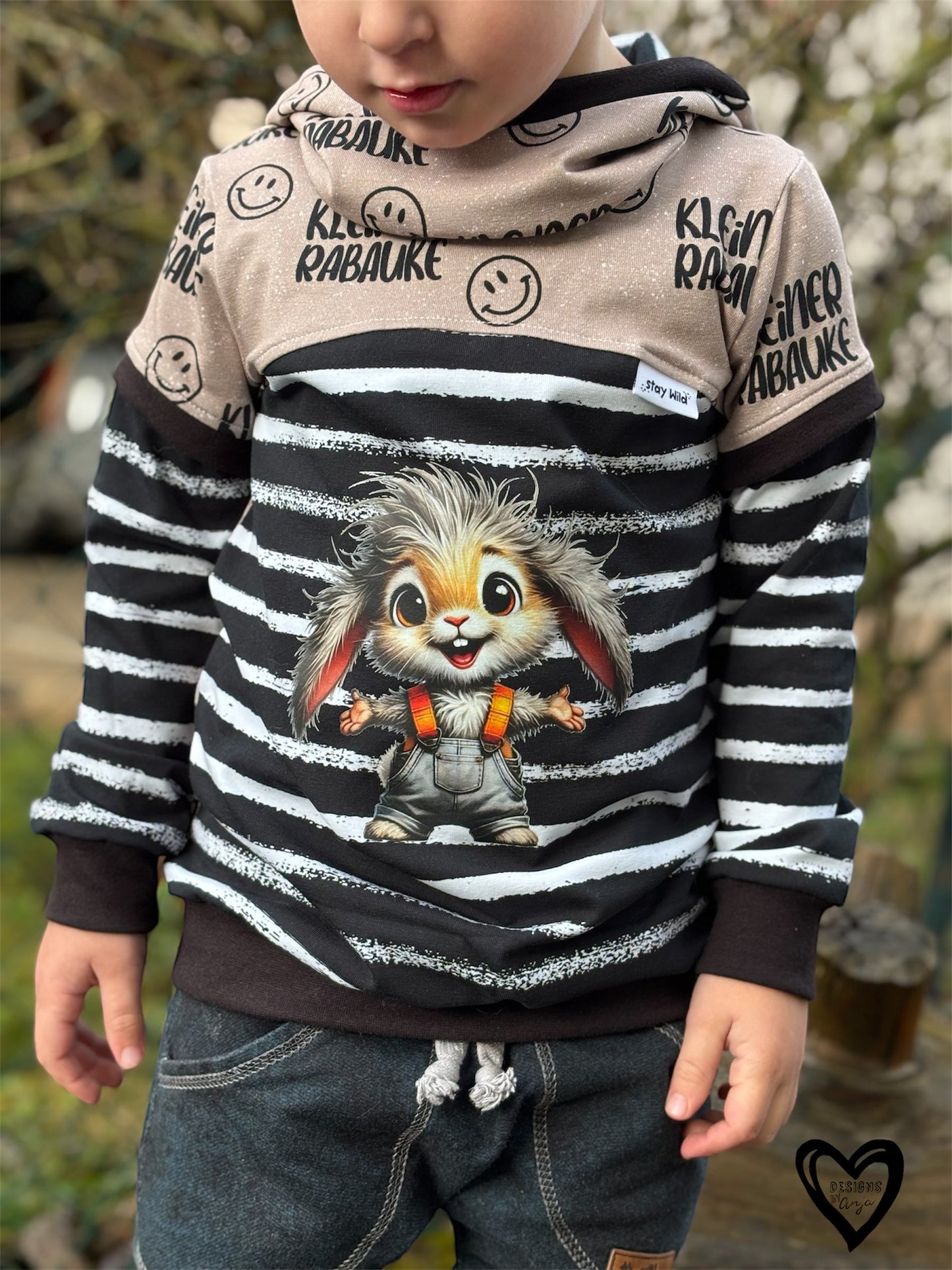 Bügelbild freche Hasen #4 Fylou's Style