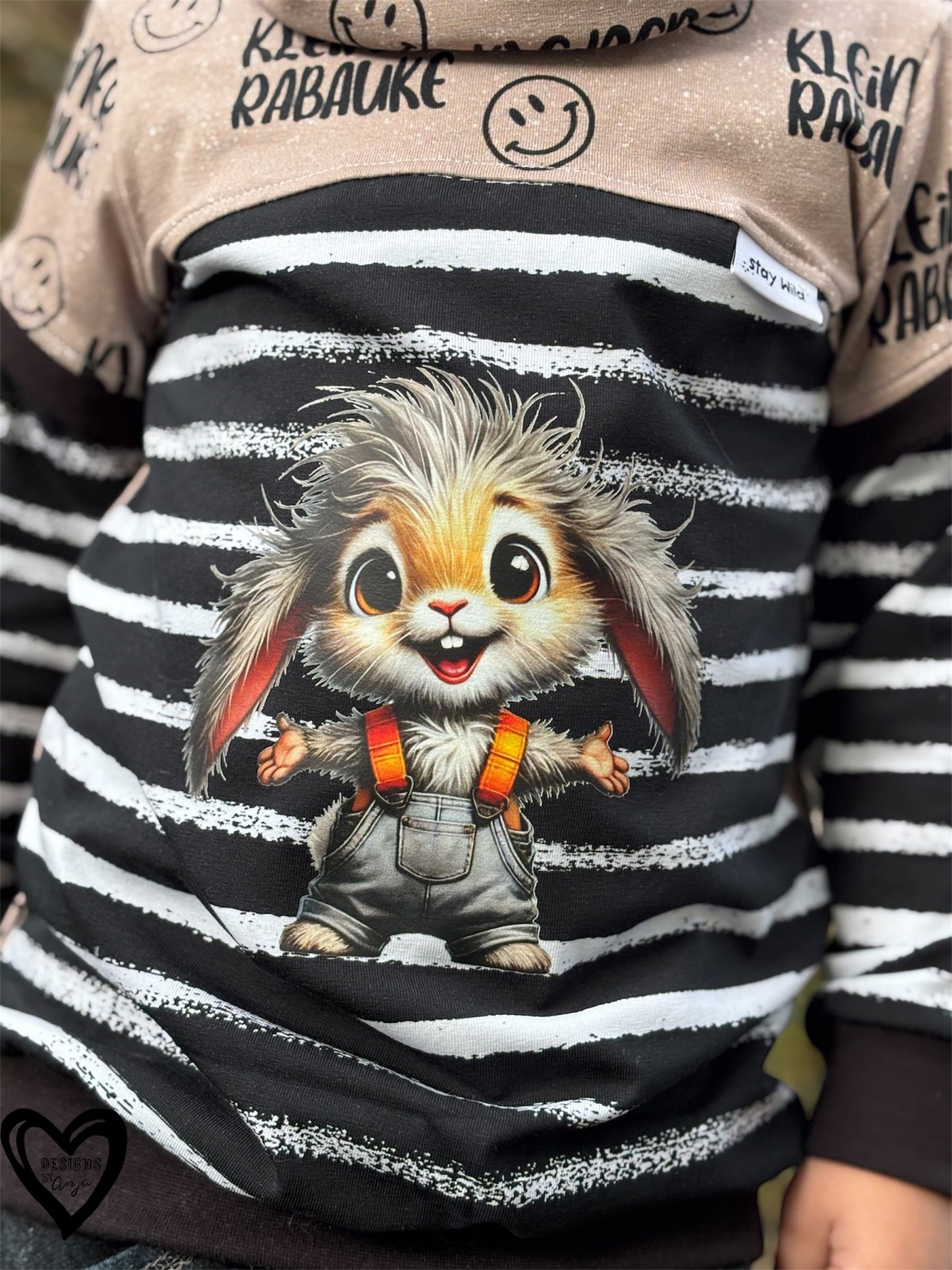 Bügelbild freche Hasen #4 Fylou's Style
