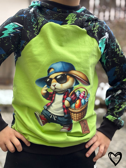 Bügelbild Cool Hase #6 Fylou's Style