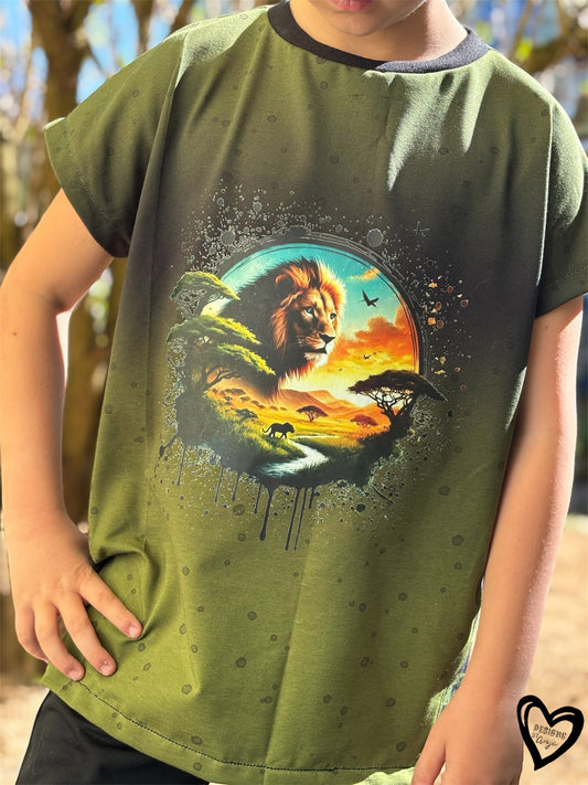 Bügelbild Savanne Löwe #5 Fylou's Style