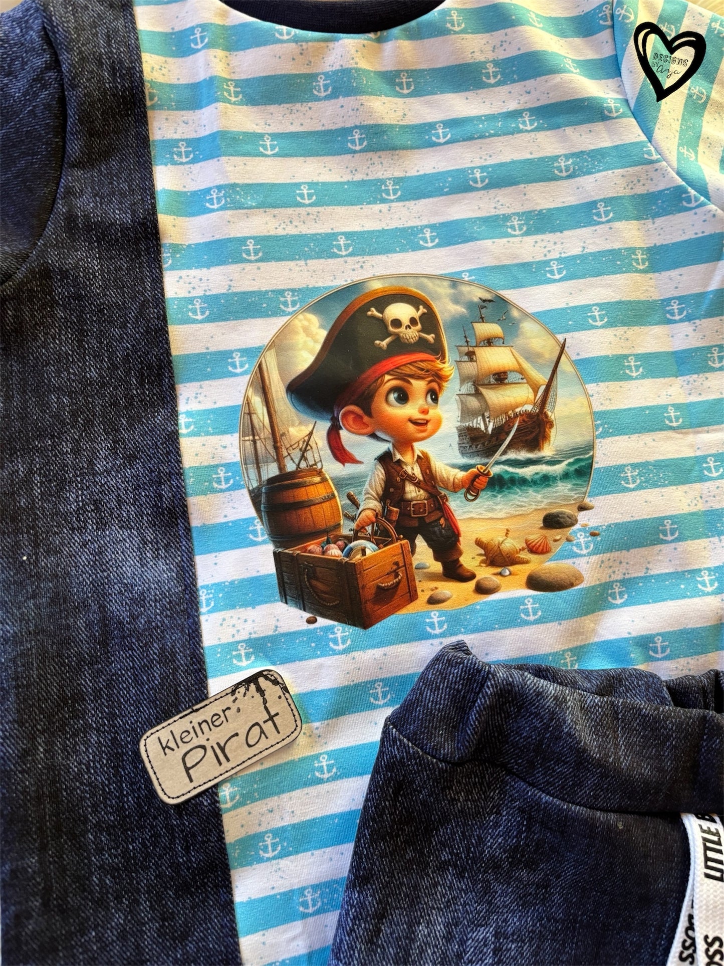 Bügelbild Piratenjunge #1 - Fylou's Style