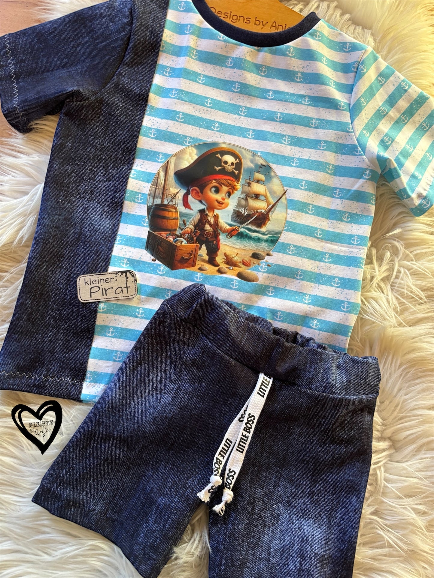 Bügelbild Piratenjunge #1 - Fylou's Style