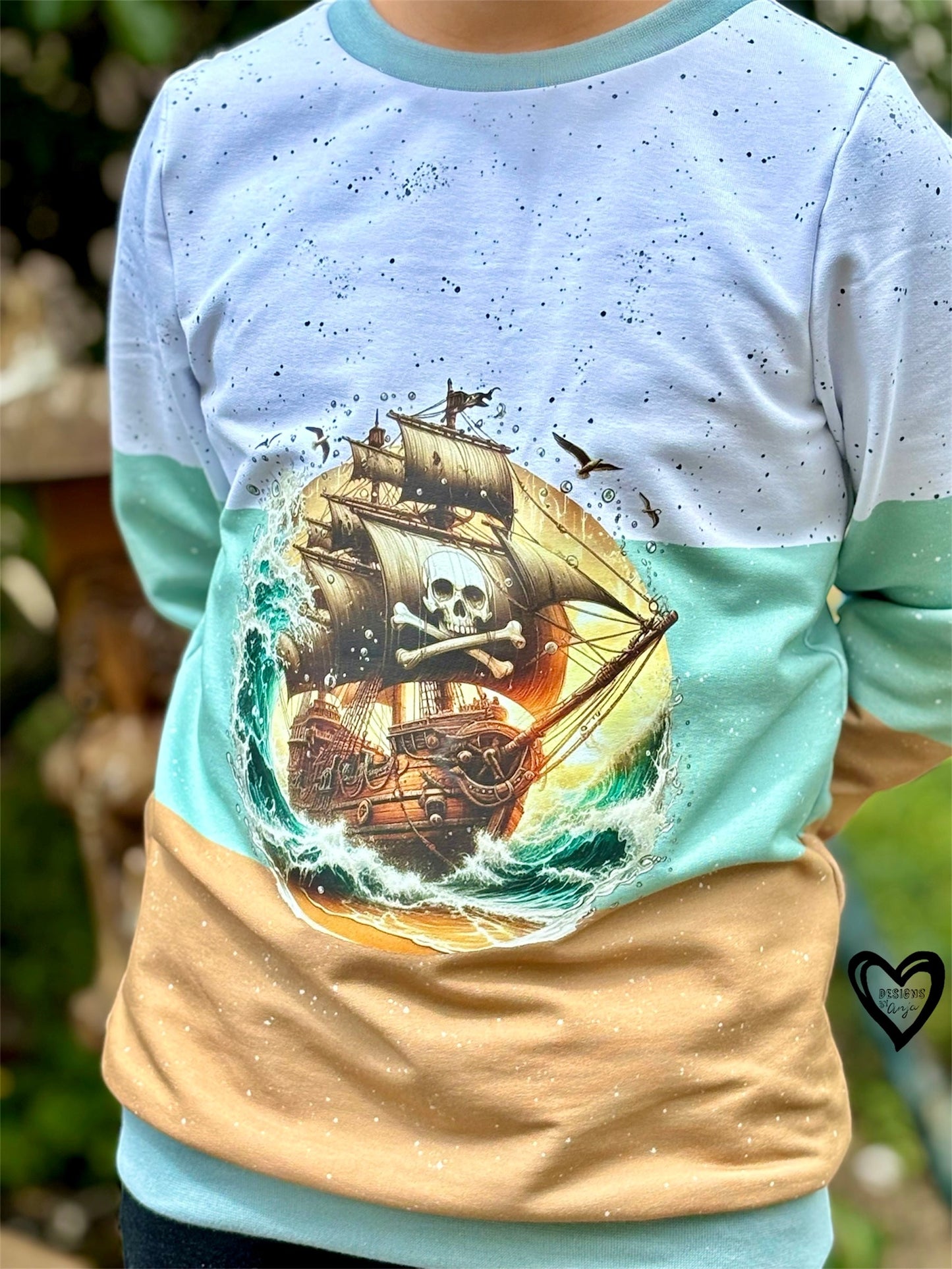 Bügelbild Piratenschiff #4 Fylou's Style