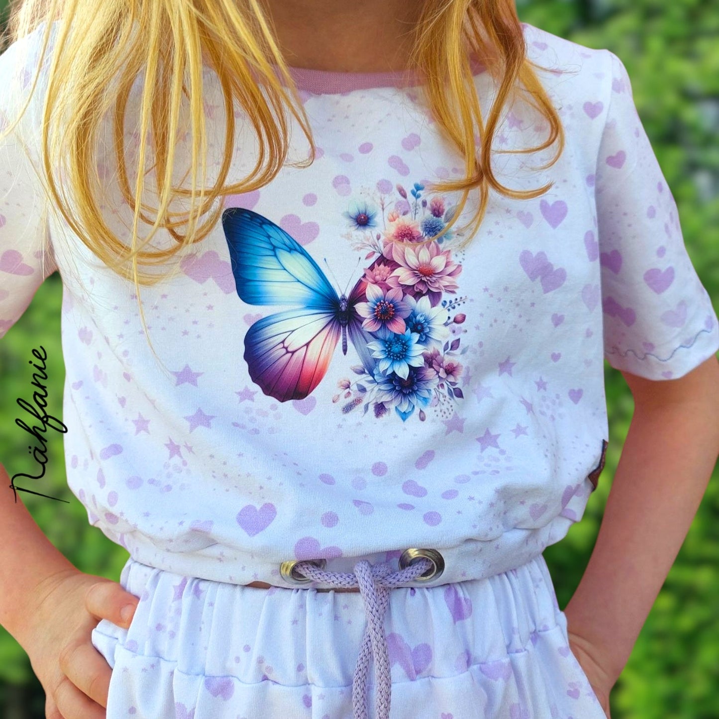 Bügelbild Blumische Schmetterlinge #33 Fylou's Style