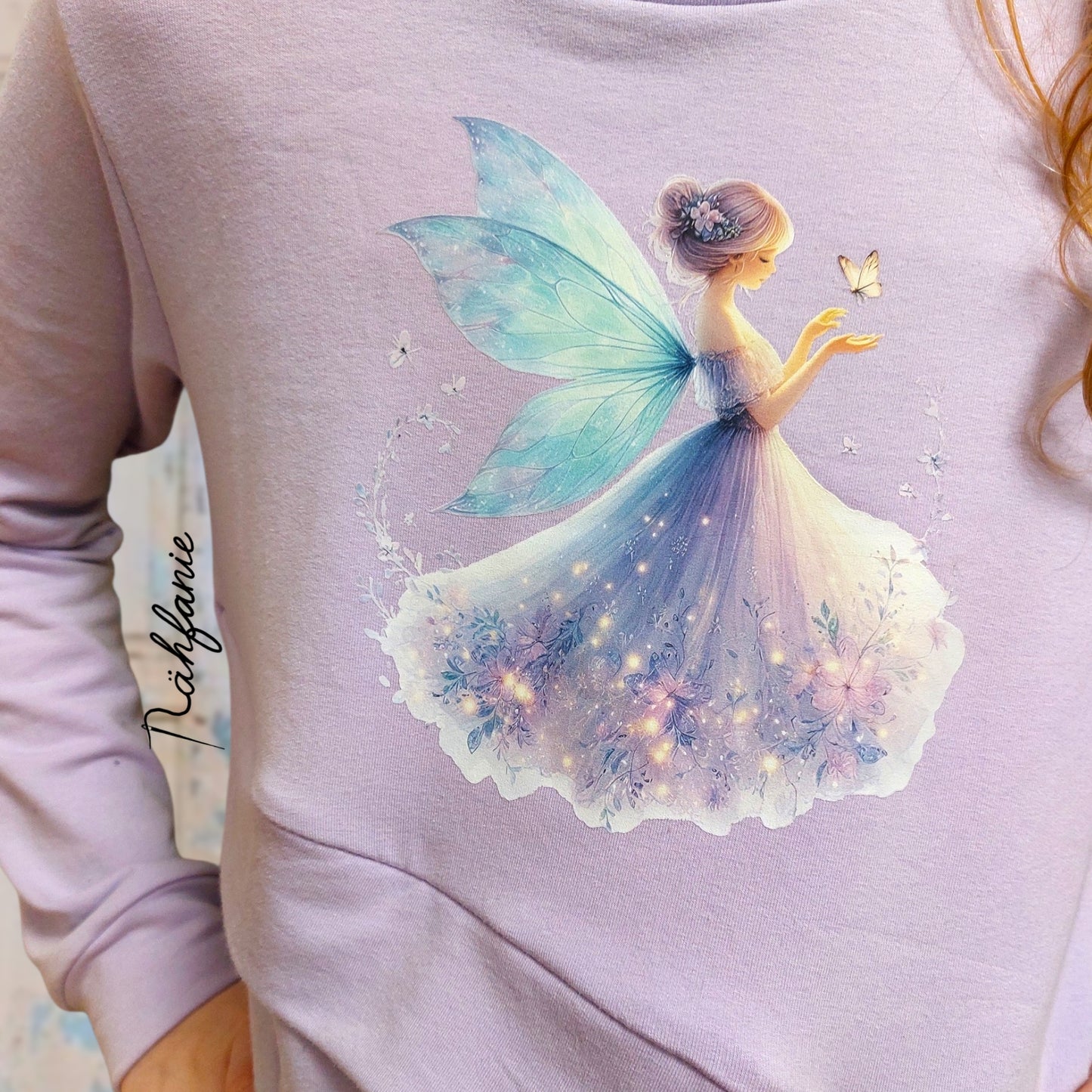 Bügelbild bezaubernde Frühlings Fee #3