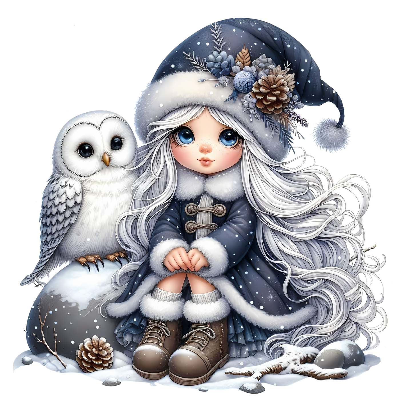 Iron-on Image Magical Animals Eagle